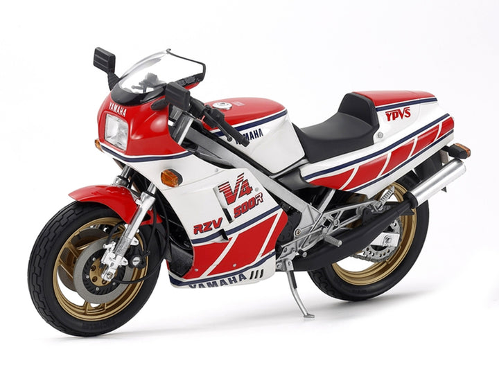 Model Kit Yamaha RZV500R Motorcycle 1/12 Scale Model by Tamiya image 2