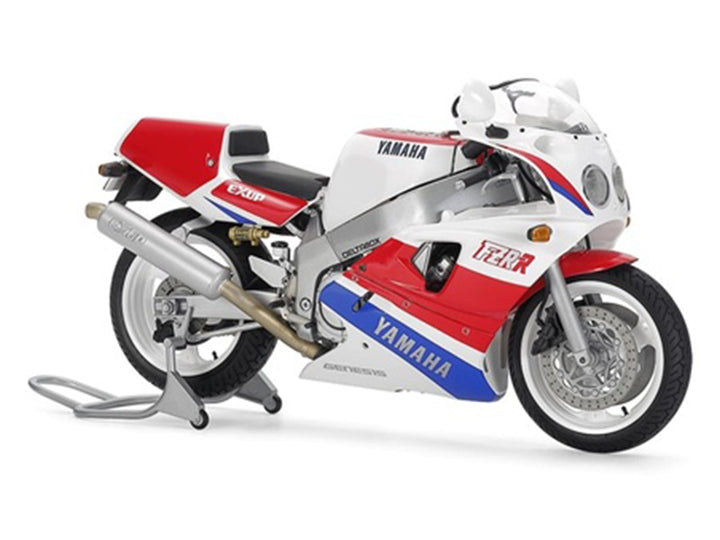 Model Kit Yamaha FZR750R OW01 Motorcycle 1/12 Scale Model by Tamiya image 2