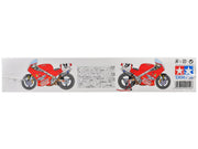 Model Kit Ducati 888 Superbike Racer Motorcycle 1/12 Scale Model by Tamiya image 4