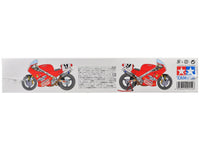 Model Kit Ducati 888 Superbike Racer Motorcycle 1/12 Scale Model by Tamiya image 4