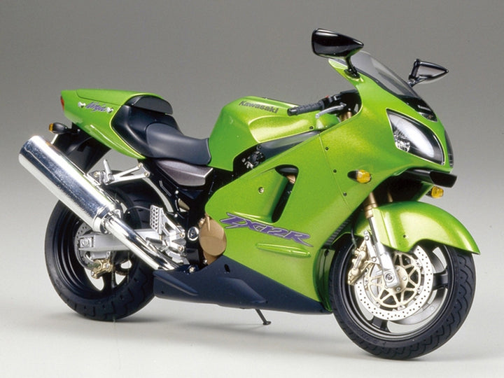 Model Kit Kawasaki Ninja ZX-12R Motorcycle 1/12 Scale Model by Tamiya image 2