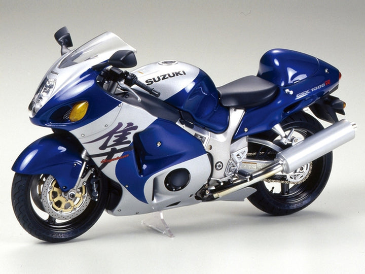 Model Kit Suzuki GSX1300R Hayabusa Motorcycle 1/12 Scale Model by Tamiya image 2