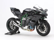Model Kit Kawasaki Ninja H2R Motorcycle 1/12 Scale Model by Tamiya image 3