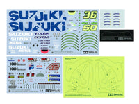 Model Kit Suzuki GSX-RR "Team Suzuki Ecstar" (2020) Motorcycle 1/12 Scale Model by Tamiya image 5