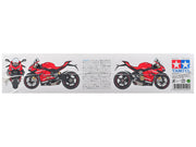 Model Kit Ducati Superleggera V4 Motorcycle 1/12 Scale Model by Tamiya image 5