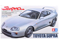 Tamiya 1:24 Toyota Supra model kit example for the Muncle Mikes Tamiya Car Model Kit Club; exact subscription selection varies.