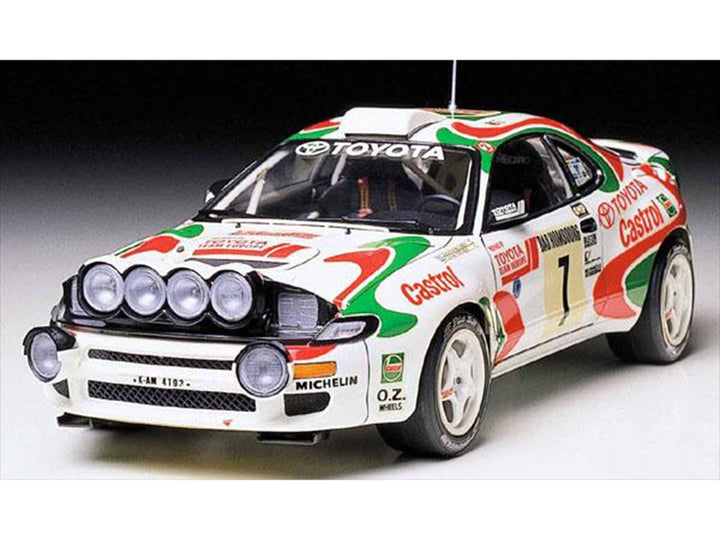 Model Kit Toyota Celica GT-Four (Castrol Celica) #3 Winner "Monte-Carlo Rally" (1993) 1/24 Scale Model by Tamiya image 2