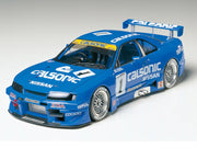Model Kit Nissan Skyline GT-R "Calsonic" 1/24 Scale Model by Tamiya image 2