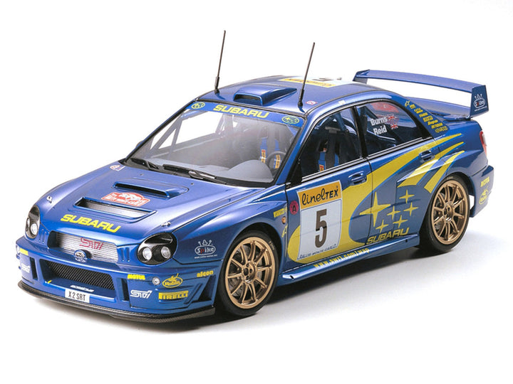 Model Kit Subaru Impreza "WRC" (2001) 1/24 Scale Model by Tamiya image 2