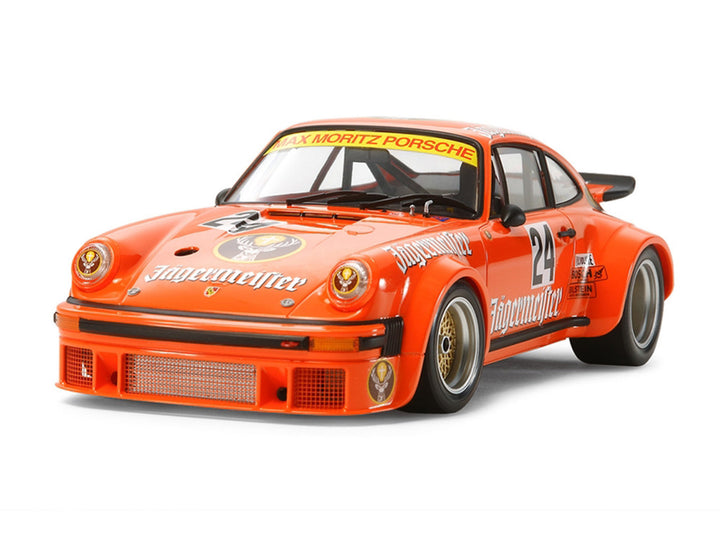 Model Kit Porsche Turbo RSR Type 934 "Jagermeister" 1/24 Scale Model by Tamiya image 2