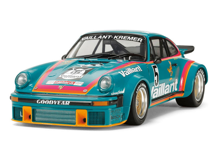 Model Kit Porsche 934 Turbo RSR "Vaillant-Kremer" 1/24 Scale Model by Tamiya image 2