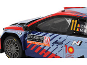 Hyundai i20 N Rally1 Hybrid #11 Thierry Neuville - Martijn Wydaeghe "Hyundai Shell Mobis WRT" Winner WRC "Monte Carlo Rally" (2024) 1/18 Model Car by Top Speed image 3