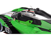 Lamborghini SC63 #63 Matteo Cairoli - Andrea Caldarelli - Romain Grosjean "Iron Lynx" IMSA "12 Hours of Sebring" (2024) 1/18 Model Car by Top Speed image 2