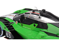 Lamborghini SC63 #63 Matteo Cairoli - Andrea Caldarelli - Romain Grosjean "Iron Lynx" IMSA "12 Hours of Sebring" (2024) 1/18 Model Car by Top Speed image 2