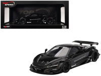 McLaren 720S "LB-Works" Black "Tokyo Auto Salon 2024" 1/18 Model Car by Top Speed