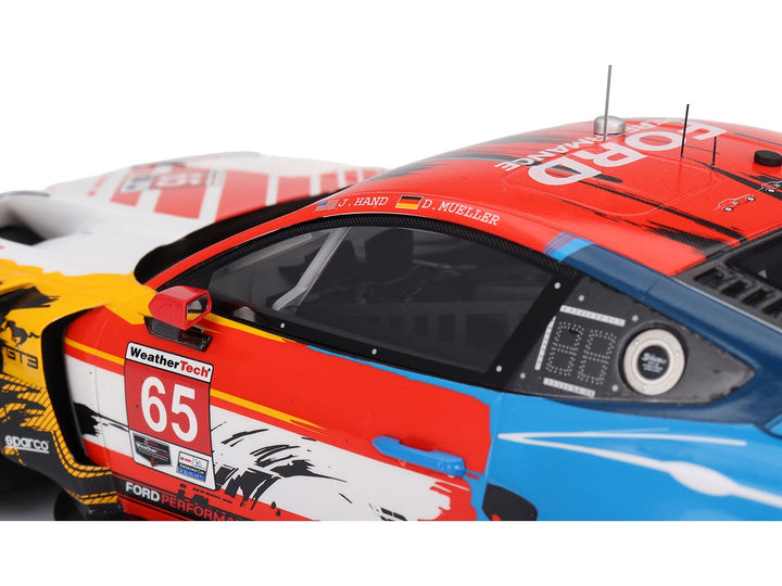 Ford Mustang GT3 #65 Joey Hand - Dirk Muller "Ford Multimatic Motorsports" "Motul Course de Monterey - Laguna Seca" (2024) 1/18 Model Car by Top Speed image 2