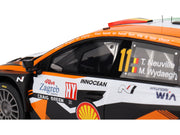 Hyundai i20 N Rally1 Hybrid #11 Thierry Neuville - Martijn Wydaeghe "Hyundai Shell Mobis WRT" Winner "Rally Croatia Power Stage" (2023) 1/18 Model Car by Top Speed image 2