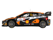 Hyundai i20 N Rally1 Hybrid #11 Thierry Neuville - Martijn Wydaeghe "Hyundai Shell Mobis WRT" Winner "Rally Croatia Power Stage" (2023) 1/18 Model Car by Top Speed image 4