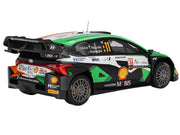 Hyundai i20 N Rally1 Hybrid #11 Thierry Neuville - Martijn Wydaeghe "Hyundai Shell Mobis WRT" Winner "Rally Croatia Power Stage" (2023) 1/18 Model Car by Top Speed image 5
