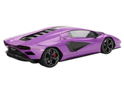 Lamborghini Countach LPI 800-4 Viola 30th Purple Metallic 1/18 Model Car by Top Speed image 5