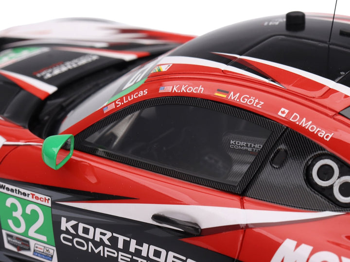 Mercedes-AMG GT3 EVO #32 Maximilian Gotz - Kenton Koch - Seth Lucas - Daniel Morad "Korthoff Competition Motors" IMSA "24 Hours of Daytona" (2025) 1/18 Model Car by Top Speed image 2