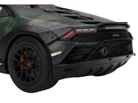 Lamborghini Huracan Sterrato All-Terrain "BOSCO" Green Camouflage 1/18 Model Car by Top Speed image 4