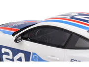Ford Mustang Dark Horse #24 "Ford Performance Racing School" White with Graphics 1/18 Model Car by Top Speed image 2