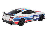 Ford Mustang Dark Horse #24 "Ford Performance Racing School" White with Graphics 1/18 Model Car by Top Speed image 5