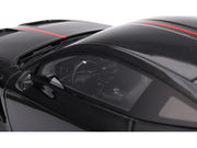 Ford Mustang GTD Shadow Black with Red Stripe 1/18 Model Car by Top Speed image 2