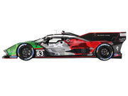 Lamborghini SC63 #63 Mirko Bortolotti - Romain Grosjean - Daniil Kvyat - Edoardo Mortara "Automobili Lamborghini Squadra Corse" IMSA "24 Hours of Daytona" (2025) 1/18 Model Car by Top Speed image 3