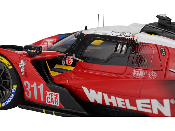 Cadillac V-Series.R #311 Jack Aitken - Felipe Drugovich - Frederik Vesti "Cadillac Whelen" FIA WEC "24 Hours of Le Mans" (2025) 1/18 Model Car by Top Speed image 2