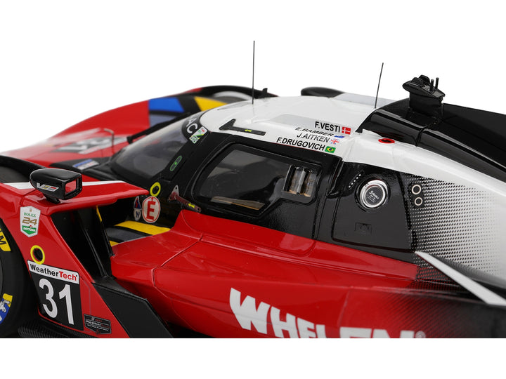 Cadillac V-Series.R #31 Jack Aitken - Felipe Drugovich - Frederik Vesti - Earl Bamber "Cadillac Whelen" IMSA "24 Hours of Daytona" (2025) 1/18 Model Car by Top Speed image 2