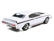 1970 Buick GSX Apollo White with Black and Red Stripes 1/43 Diecast Model by IXO Models image 3