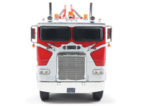 1987 Freightliner FLA Tow Truck Red and White 1/43 Diecast Model by IXO Models image 3