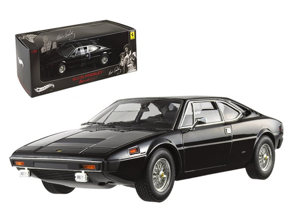 Hot Wheels Elite Ferrari Dino 308 GT4 Elvis Presley black 1:18 V7425, product image 1