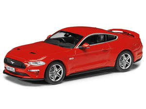 Ford Mustang Mk6 GT Fastback 5.0 RHD (Right Hand Drive) Race Red "Vanguards" Series 1/43 Diecast Model Car by Corgi