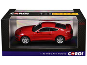 Ford Mustang Mk6 GT Fastback 5.0 RHD (Right Hand Drive) Race Red "Vanguards" Series 1/43 Diecast Model Car by Corgi image 2