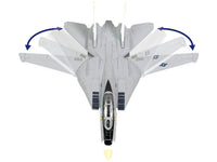 Grumman F-14B Tomcat Fighter Aircraft "VF-142 Ghostriders" and Section K of USS Enterprise (CVN-65) Aircraft Carrier Display Deck "Legendary F-14 Tomcat" Series 1/200 Diecast Model by Forces of Valor image 2