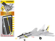 Grumman F-14B Tomcat Fighter Aircraft "VF-142 Ghostriders" and Section K of USS Enterprise (CVN-65) Aircraft Carrier Display Deck "Legendary F-14 Tomcat" Series 1/200 Diecast Model by Forces of Valor image 5