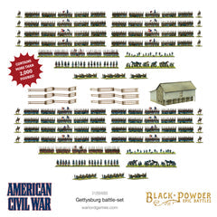 Warlord Games 312004003 Black Powder Epic Battles American Civil War Gettysburg Battle Set