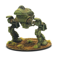 Warlord Games 452600801 Kazak Light Walker rear view, assembled and painted example.