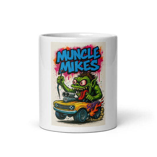 Muncle Mikes Hot Rod Coffee Mug Mayhem! Hot Rod and Rat Rod Coffee Mugs: Monster Mugs! (008)