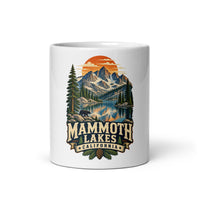 Mammoth Lakes California mountain mug, 11 oz front-view product mockup