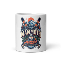Mammoth Lakes après-ski mug, 11 oz front-view product mockup