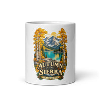 Autumn Sierra California mug, 11 oz front-view product mockup