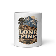 Lone Pine High Desert ceramic mug, 11 oz front-view product mockup