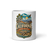California High Desert ceramic mug, 11 oz front-view product mockup