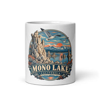 Mono Lake Tufa ceramic mug, 11 oz front-view product mockup