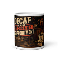 Funny Coffee Mug 50 ceramic mug, front-view product mockup