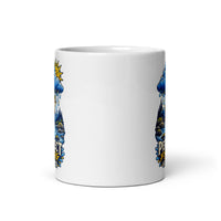 Perfect Fishing Weather angler mug, 11 oz front view